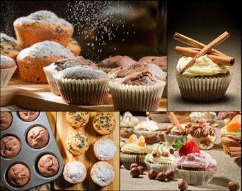 Der Unterschied zwischen Muffins und Cupcakes